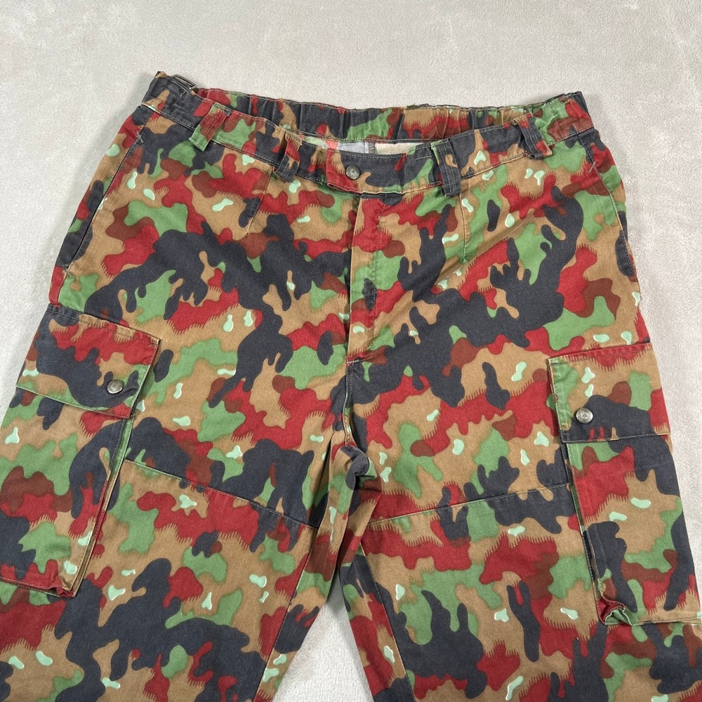 Swiss Military M83 Alpenflage Camouflage Trousers Multicolor Men's Size 38x30 - Picture 3 of 12